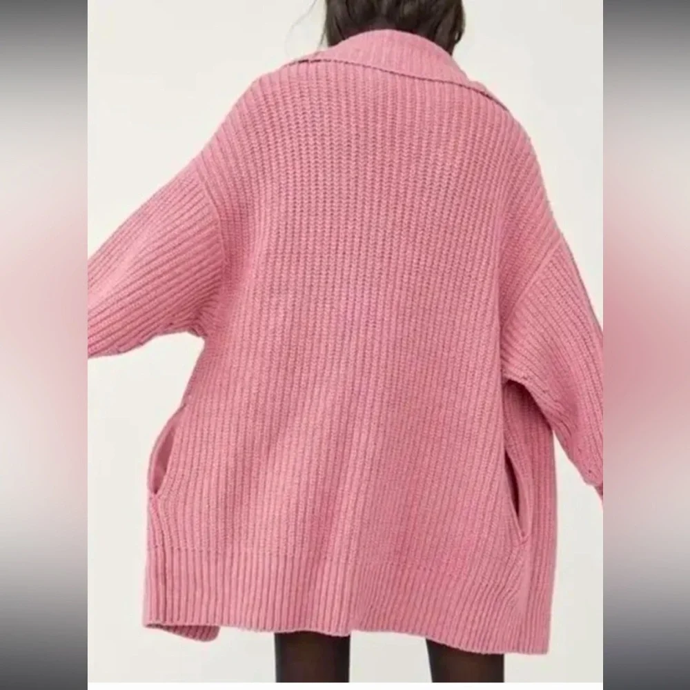 Free People Swim Too Deep Sweater Cardigan - Picture 3 of 7